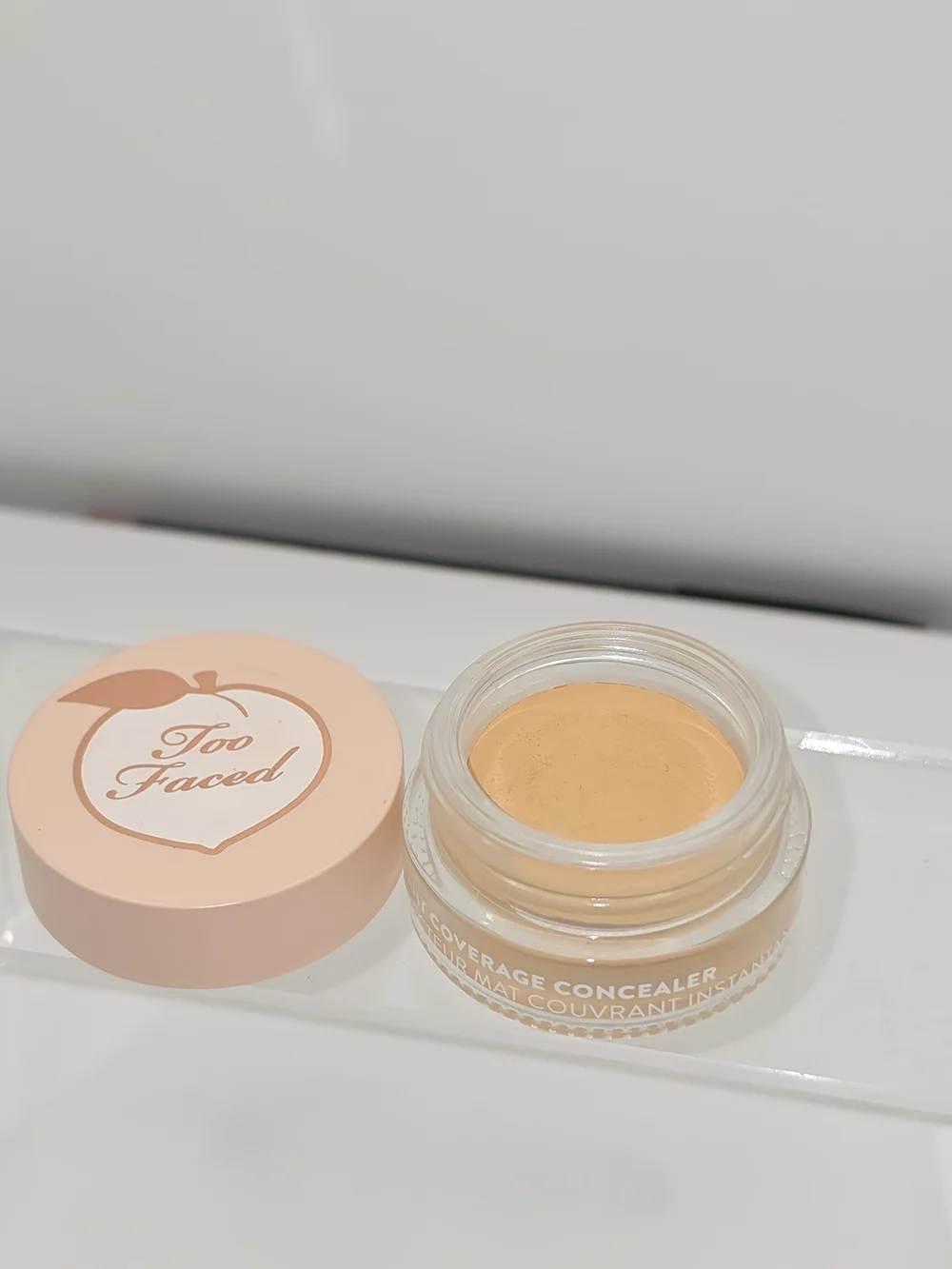DISCONTINUED Too Faced Instant Coverage Peach Concealer - 